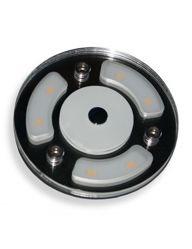 Lampara led redonda  extra plana de calidad alta Con sensor táctil para encender y apagar la luz , manteniendolo pulsado también