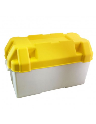 Caja Bateria Blanca-Amarilla 