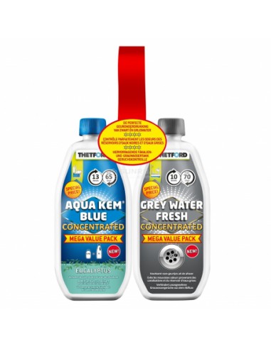 Pack Aqua Kem Azul + Grey Water